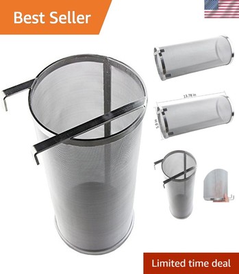 Effortless Brewing with 300 Micron Mesh Hop Strainer - Dishwasher Safe Design