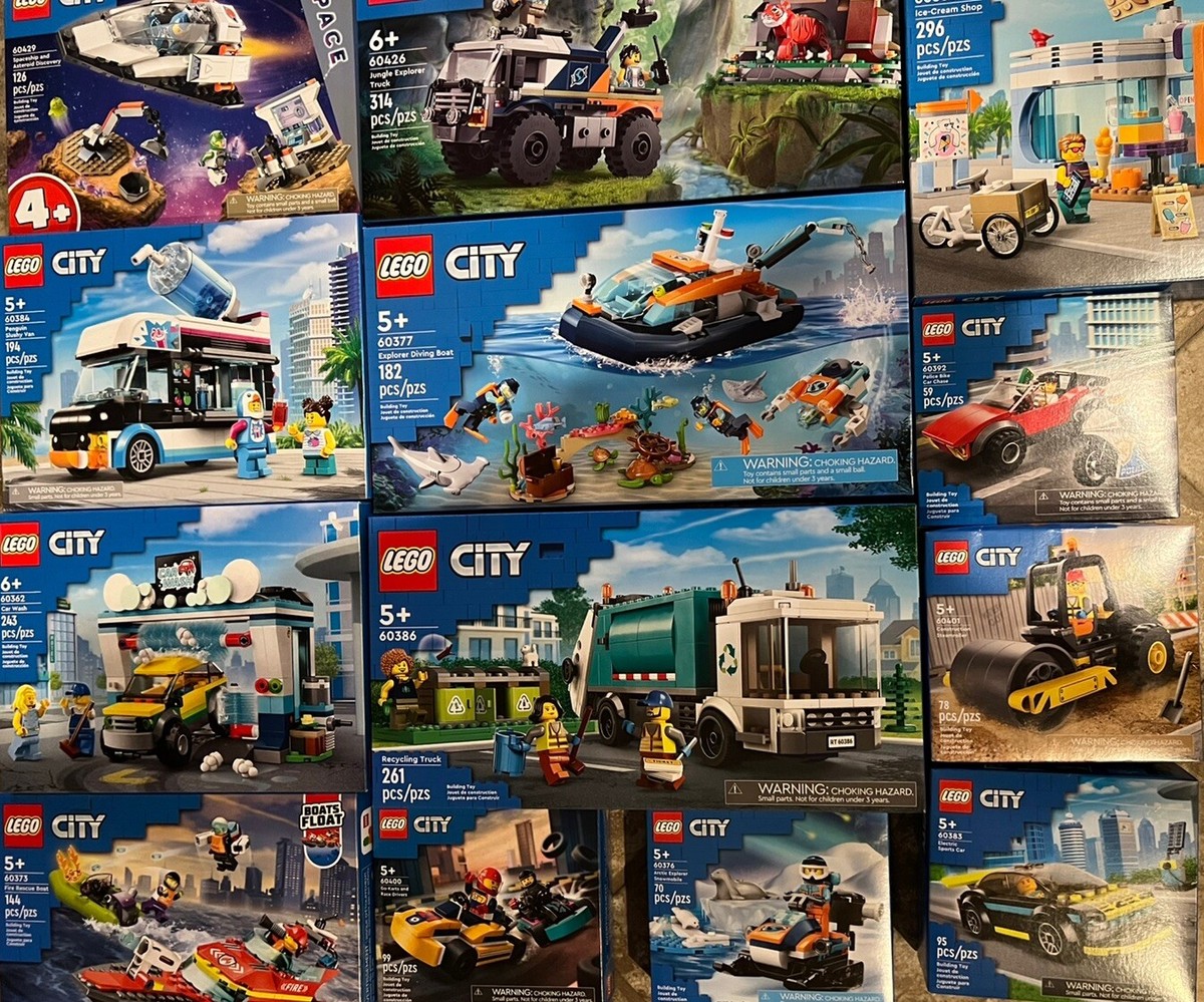 ミチャン LEGO City Choose Your Sets 60373, 60384, 60426, 60377, 60386