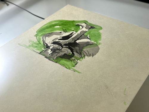 Graham Sutherland Lithograph from Sketchbook First Edition 1974 - Picture 5 of 6