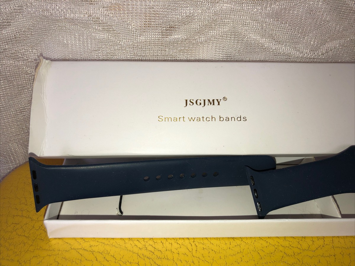 JSGJMY Smart Watch Leather Weiar Band 38mm, 40mm, 42mm, 44mm