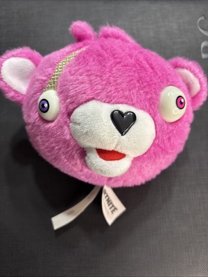 FORTNITE Pink Cuddle Team Leader Plush Epic Games Stuffed Animal Toy Head