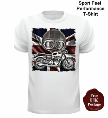 Britisches Fahrrad T-Shirt, britisches Motorrad T-Shirt, Bonneville T-Shirt, inoffiziell
