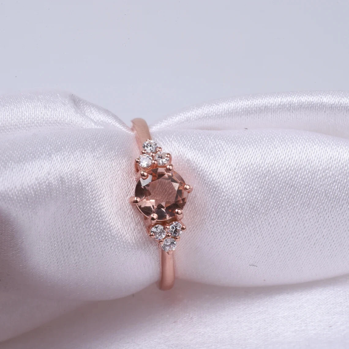 Ebay morganite rings sale