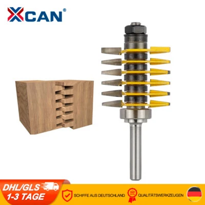 Nutenfräser Profilfräser 8mm 1/2" Schaft Für Oberfräse Nut Feder Verleimfräser