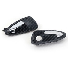 Par de manijas de puerta interiores delanteras traseras manija interior abierta para SEAT Ibiza 2009-2012