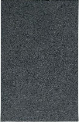 Koeckritz Grizzly Grass Slate Grey Indoor/Outdoor Turf Rug | 100% Weatherproof