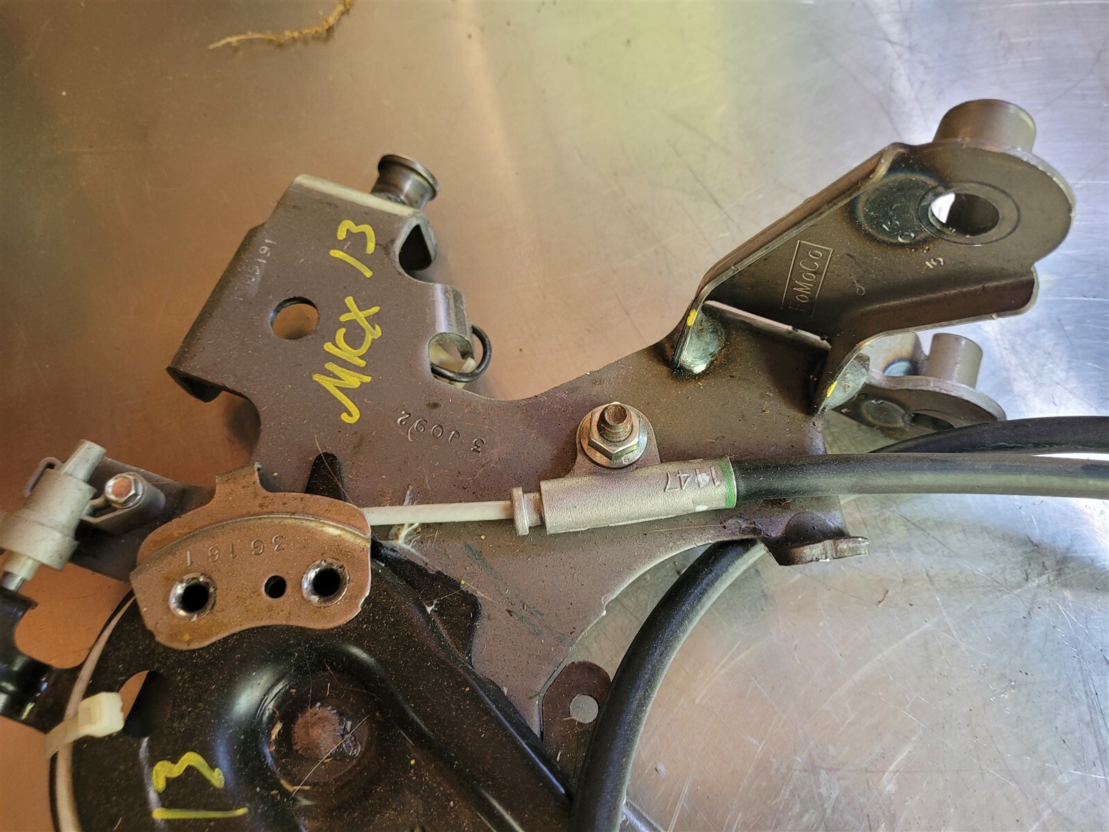 20112015 LINCOLN MKX PEDAL PARKING BRAKE EMERGENCY BRAKE CABLE BT4Z