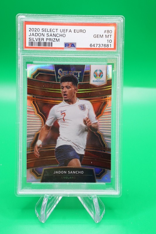 2020 Select UEFA Euro Base Terrace Silver Prizm #80 Jadon Sancho PSA 10 GEM ES6