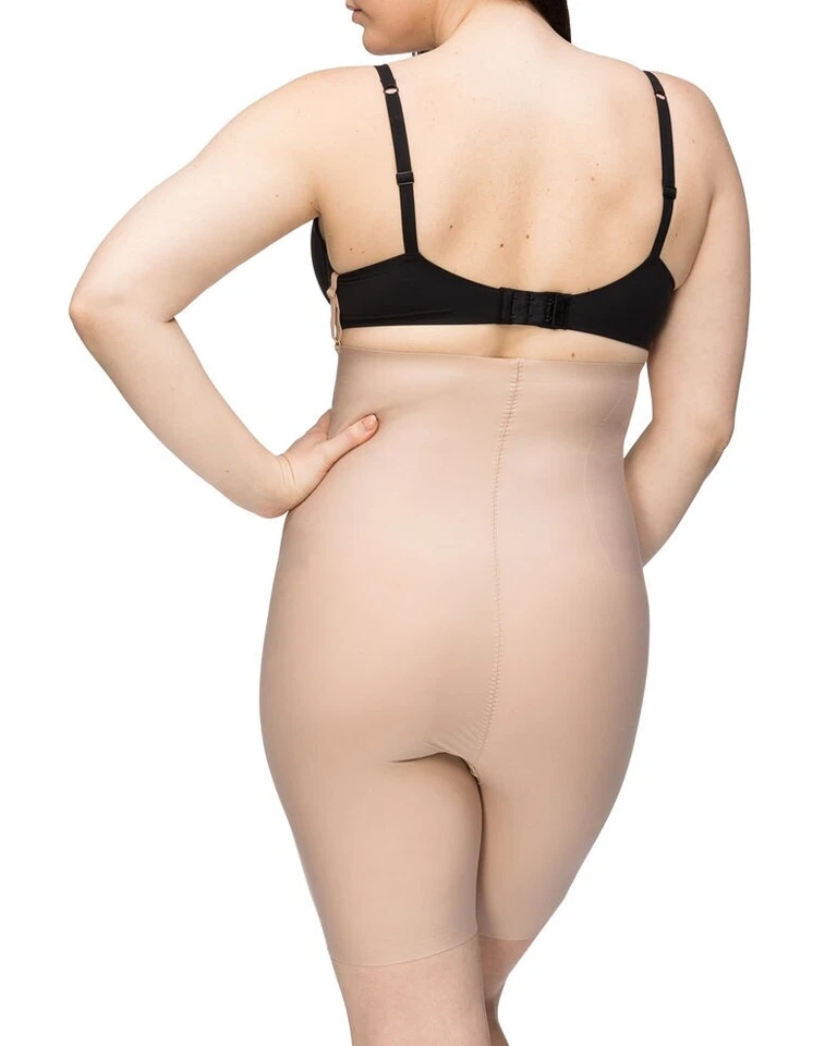 Женские серо-коричневые формирующие фигуру шорты с высокой талией Nancy Ganz 272084 размер M - Изображение 2 из 2