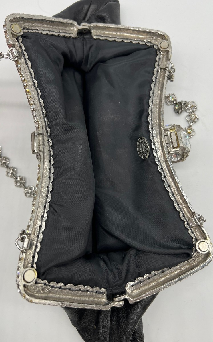 バッグ Clara Kasavina Clara Kasavina Ivory Beaded Bag with Chain Strap | CHURCHILL