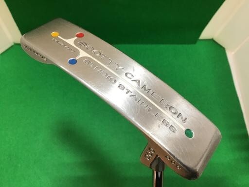 SCOTTY CAMERON STUDIO STAINLESS NEWPORT 35in Putter RH With H/C | eBay