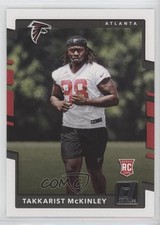 2017 Panini Donruss Rookies Takkarist McKinley #400 0a3