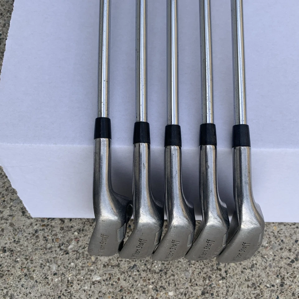 Wilson Staff Progressive 6-PW Iron Set Steel Shaft Uniflex Right Handed - Image 4 of 4