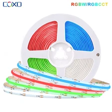 High Density Dimmable COB RGBCCT LED Strip Light Tape 24V 840 LEDs
