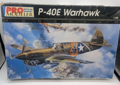 Pro Modeller P-40E Warhawk Scale 1:48 Model Kit #5921 Boxed 