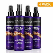 John Frieda Frizz Ease Leave-In Conditioner 8 oz Anti-Frizz 4 Pack 