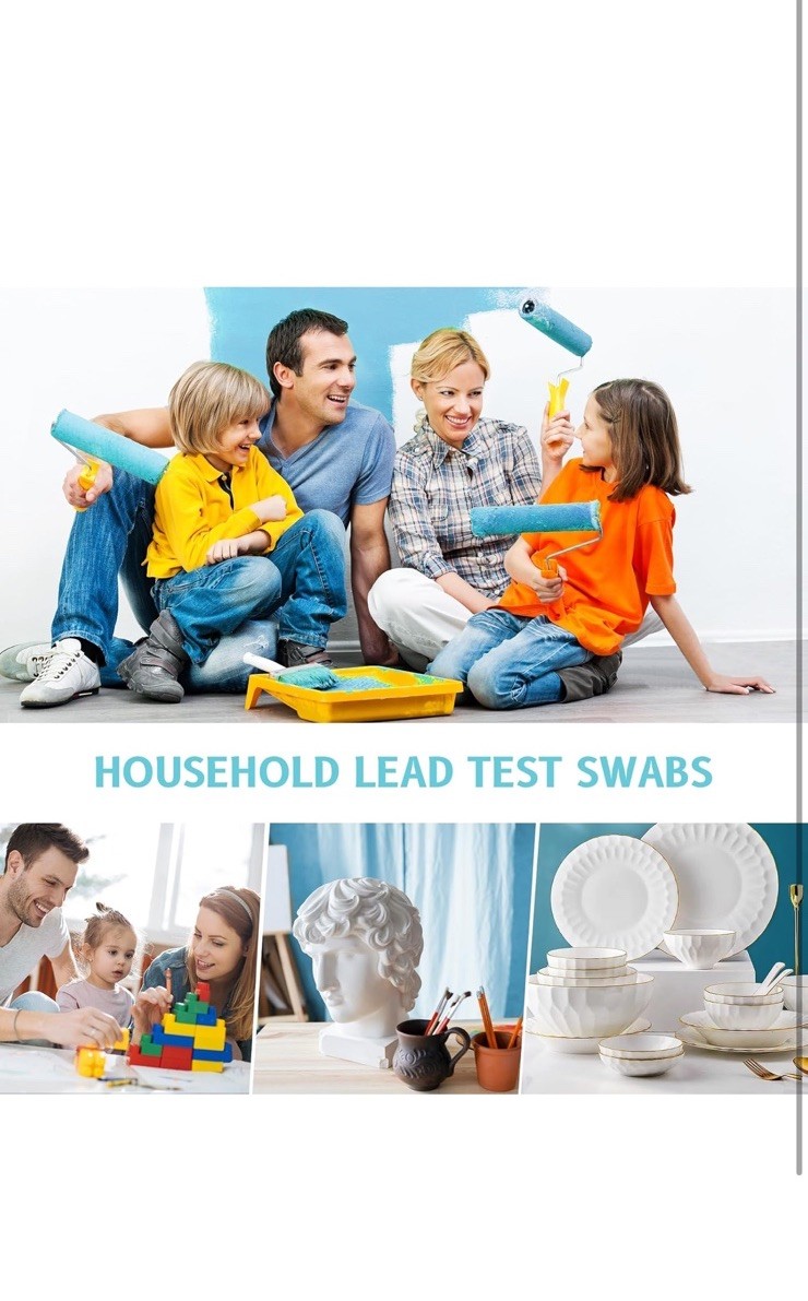 Lead Test Kit - Instant Lead Paint Test Kit with 30 Swabs - Accuracy Lead Tes...