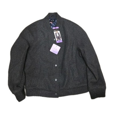 Well Worn Women's Bomber Buttom Up Jacket XS