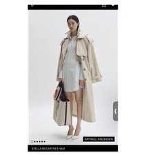 Stella McCartney H&M Damen Trenchcoat Mantel ...