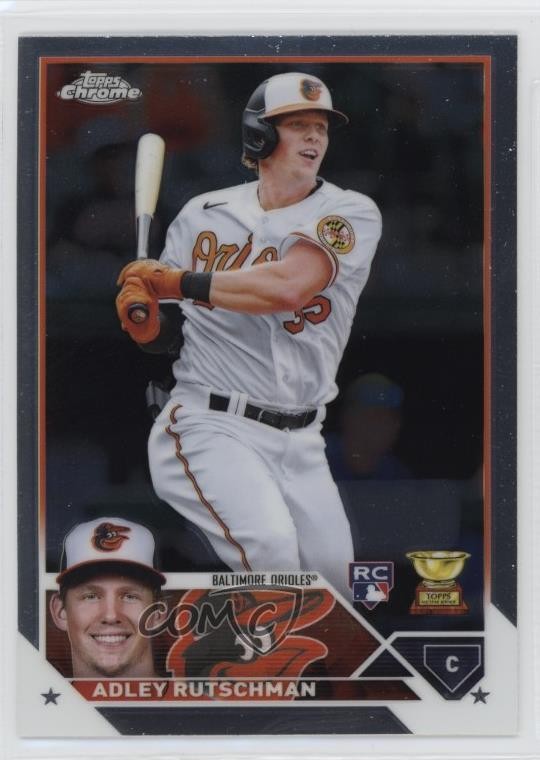 2023 Topps Chrome Adley Rutschman #1 Rookie RC 0ug5