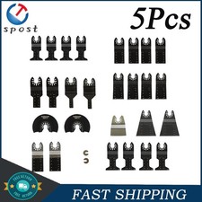 Universal Wood Metal Oscillating Multitool Quick Release Saw Blades USA 29PCS