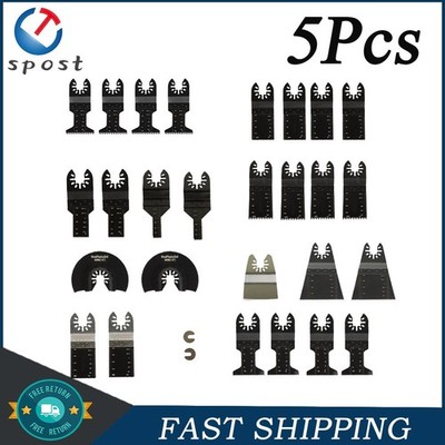 Universal Wood Metal Oscillating Multitool Quick Release Saw Blades USA 29PCS