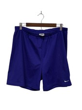 Vintage 90's Nike Blue Mesh Shorts Size Large