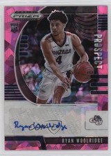 2020 Panini Prizm Draft Picks Prospect Pink Ice Ryan Woolridge #PA-RW Auto 6o3