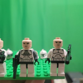 LEGO Starwars Clone Gunner & Commander & Troopers Set Of 4