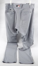 2016 Miami Marlins Nick Wittgren #64 Game Used Grey Pants 37-42-36 DP102384