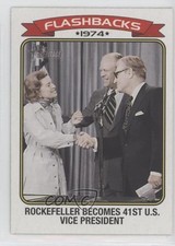 2023 Topps Heritage News Flashbacks Nelson Rockefeller Gerald Ford Happy 0w8