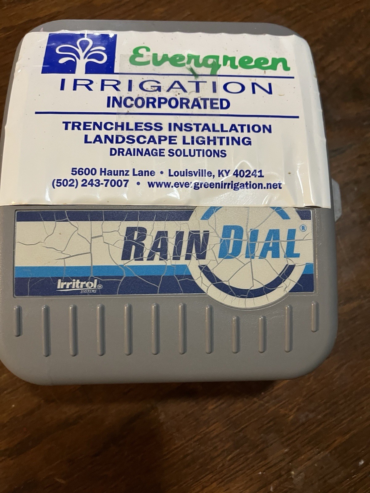 IRRITROL RAIN DIAL RD-1200. Not Tested. Please Read.