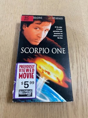 Scorpio One (VHS 1997) Action Sci-Fi Space Travel Alien Jeff Speakman