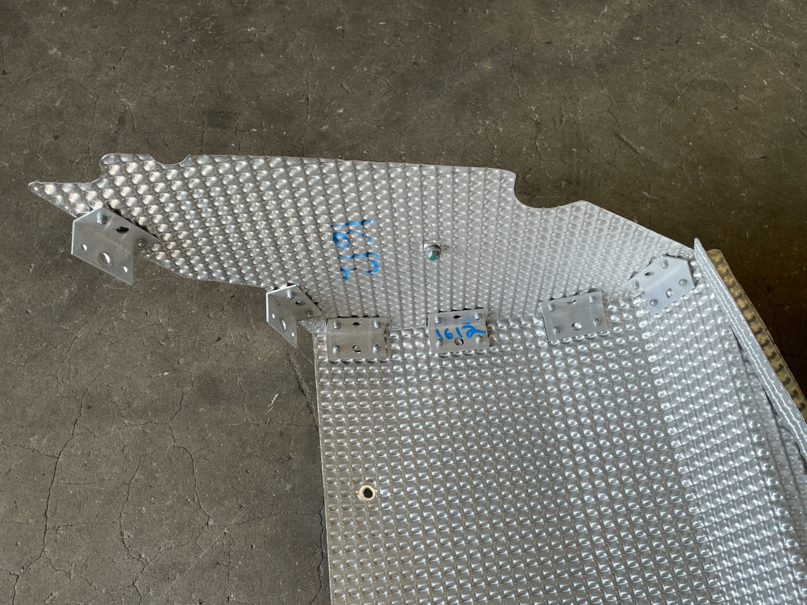 2010-2014 Lotus Evora Rear Exhaust Muffler Heat Shield Cover Panel 1612 OEM