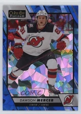 2023-24 O-Pee-Chee Platinum Blue Fragments /125 Dawson Mercer #7