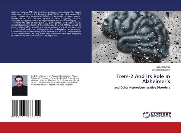 Trem-2 And Its Role In Alzheimer's Dileep Kumar-image