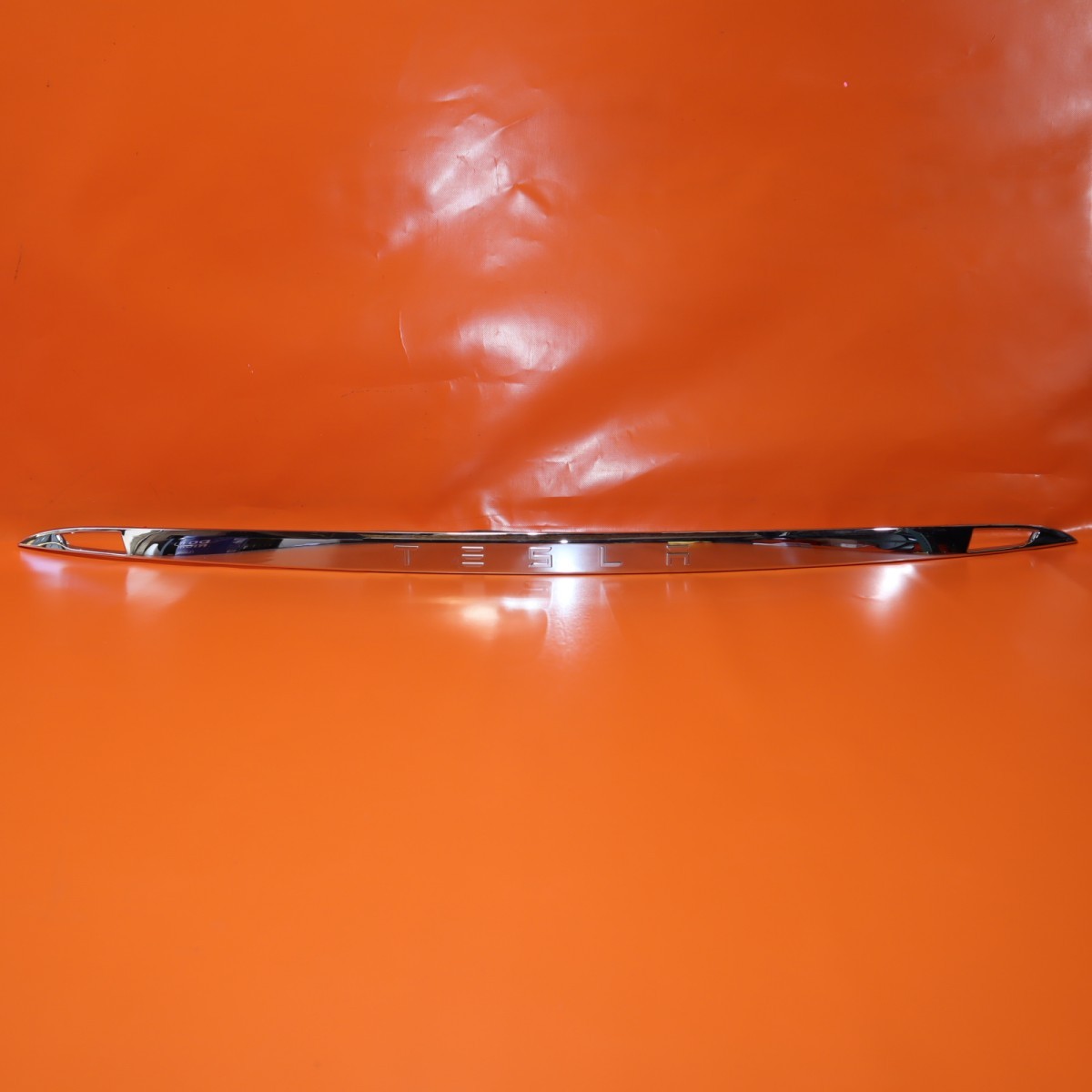 TESLA MODEL S GATE TRIM APPLIQUE CHROME 2016 2017 2018 2019 2020