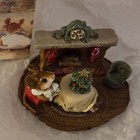 Wee Forest Folk- M-191 Christmas Eve - Retired - Mouse w/fireplace 1993 — photo 2