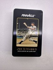 1993 Pinnacle Joe DiMaggio Exclusive 30 Card Set in Tin NY Yankees HOF