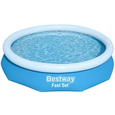 Image of Bestway Fast Set Inflatable Swimming Pool 3.05m x 66cm with 1249L Filter Pump