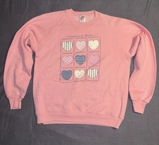 Vintage Grandma Sweatshirt  Country at Heart  Jerzees Size L 42-44 Made in USA