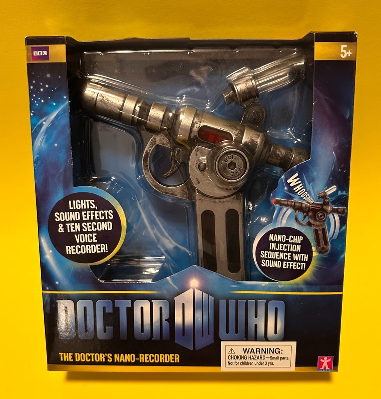 Doctor Who - The Doctor’s Nano Recorder - Lights & Sound Cosplay Toy, sealed NIB