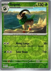 Gogoat 012/198 Reverse Holo Scarlet & Violet Base Set