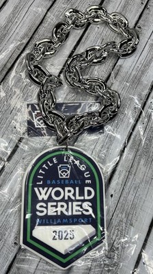 NEW LITTLE LEAGUE WORLD SERIES 2025 RALLY CHAIN FAN FAVE NECKLACE OVERSIZED