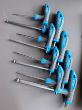 BlueSpot Metric T Handle Ball End Hex Key - 2-10mm, Set of 8