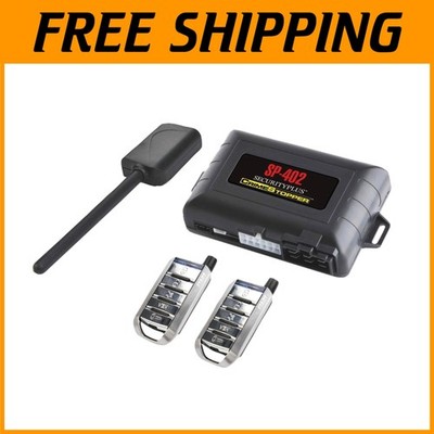 Car Alarm with Remote Start & Keyless Entry=