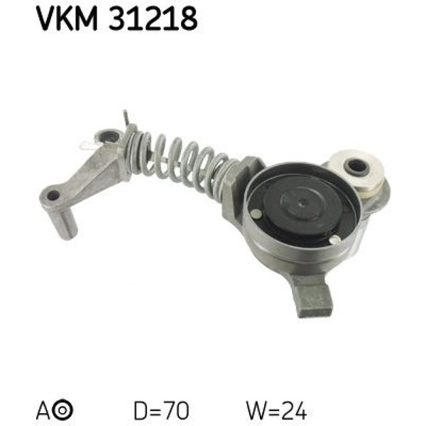 SKF VKM 31218 Spannrolle Keilrippenriemen FüR Audi A4 B6 A6 C5 A6 C6 A4 B7 8E2-image