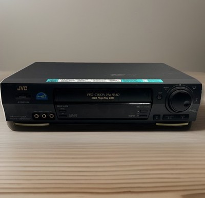 JVC HR-VP674U Pro-cision 19u VHS VCR Player Recorder 4 Head Hi-Fi TESTED/WORKS!!