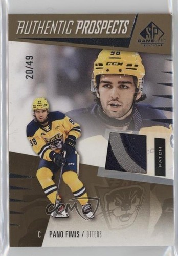 2023-24 Upper Deck SP Game Used CHL Edition Gold 20/49 Pano Fimis #21 Patch