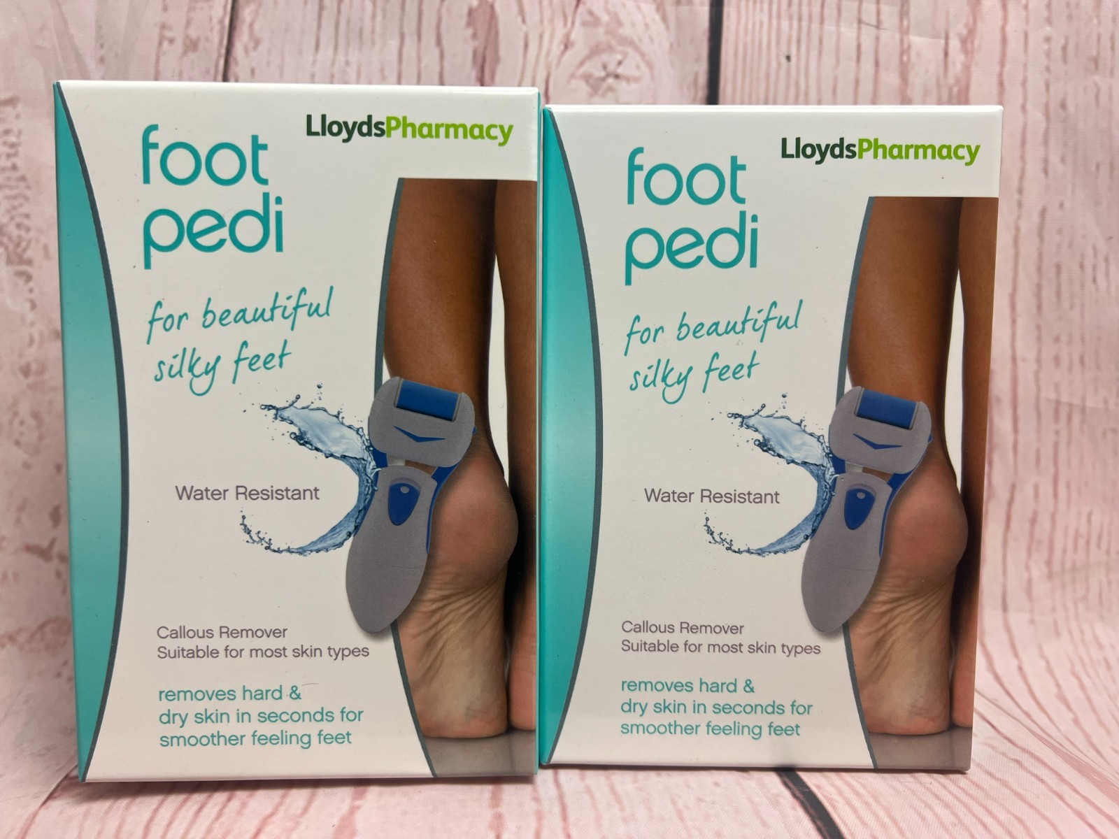 Lloyds Pharmacy 2x Foot Pedi Callous Removers Battery Operated *LAST STOCK*